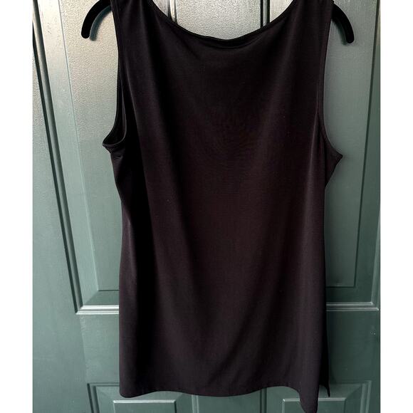 SET OF 2 Susan Graver QVC Tanks Velvet Liquid Knit, Both Fit Size L - Picture 6 of 7